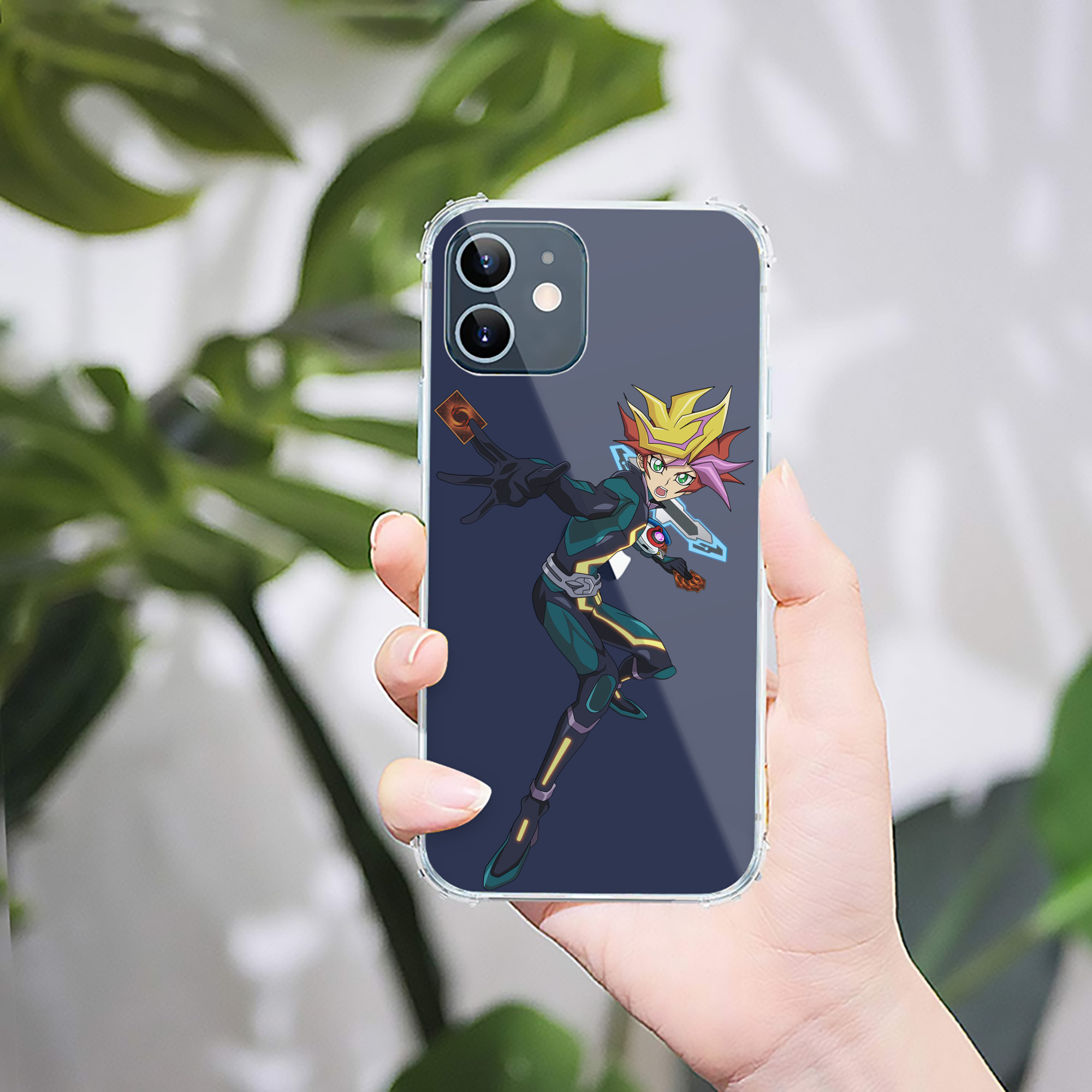（画像用） 遊☆戯☆王 Yu-Gi-Oh! 【iPhone 12シリーズ対応】透明スマホケース（クリアソフトケース）